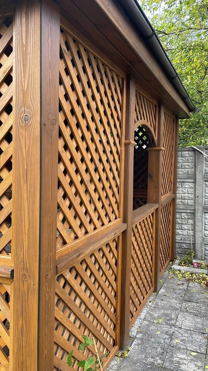 Беседки и бани из дерева — Дубрава 39