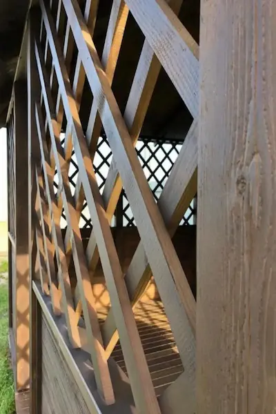 Беседка из дерева