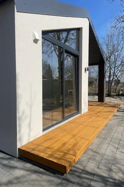 Веранда из дерева